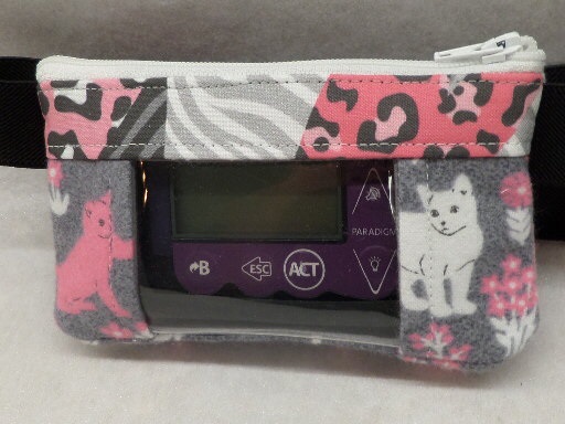 Cat Cheetah Insulin Pump Pouch Cat Cheetah Insulin Pump Pouch