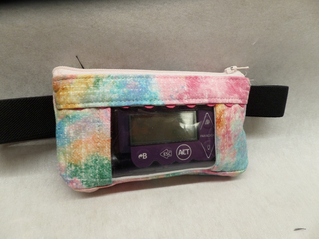 Cotton Candy Insulin Pump Pouch Case Cotton Candy Insulin Pump Pouch Case