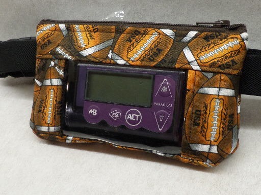 Football Insulin Pump Pouch with Window for Sports Football Insulin Pump Pouch with Window for Sports