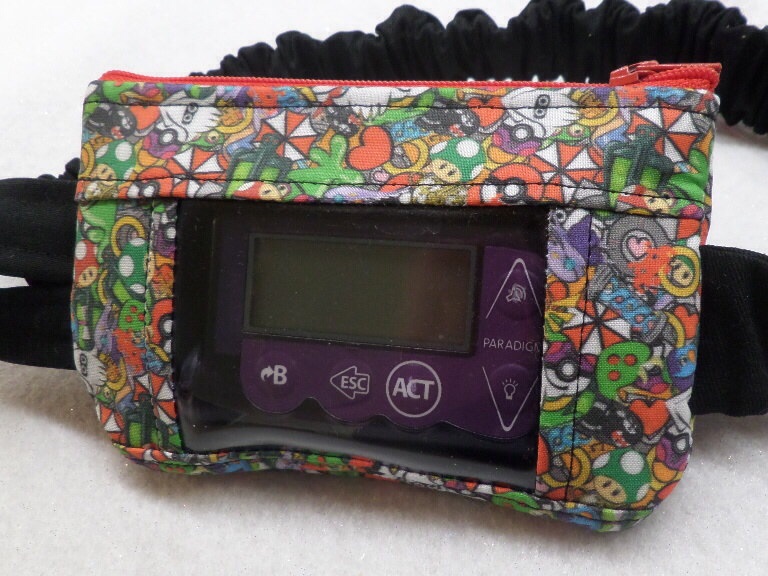 Gaming Toss Insulin Pump Case Pouch For Children Gaming Toss Insulin Pump Case Pouch For Children