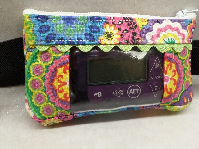 Insulin Pump Pouch Colorful Geo Insulin Pump Pouch Colorful Geo