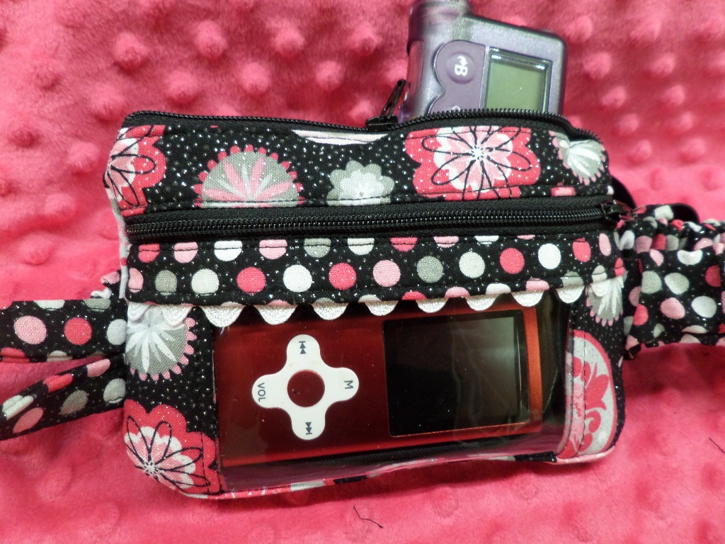 Single Dual Device Glitter Medallion Insulin Pump Dexcom Case Single Dual Device Glitter Medallion Insulin Pump Dexcom Case