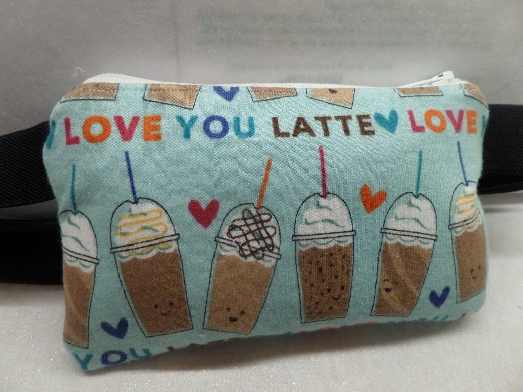 Latte Love Insulin Pump Pouch Latte Love Insulin Pump Pouch