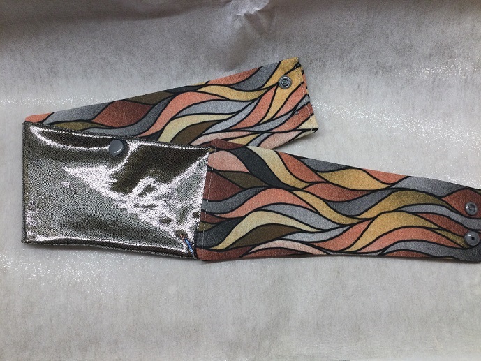 Insulin Pump Band Mixed Metallic Waves Insulin Pump Band Mixed Metallic Waves