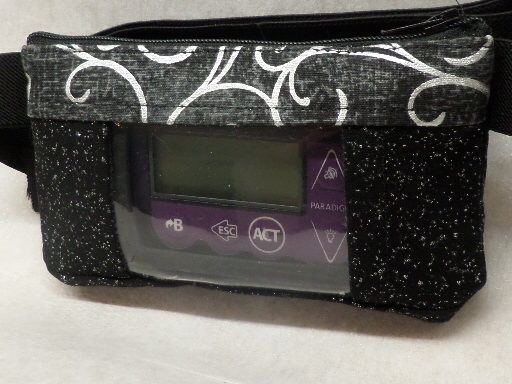 Midnight Dazzle Insulin Pump Pouch Midnight Dazzle Insulin Pump Pouch
