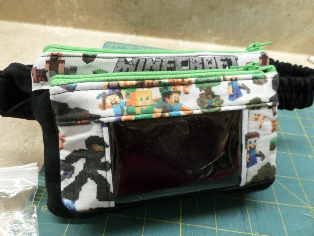 Dual Zip Pockets Case for Insulin Pump & Dexcom Iphone - Dual Zip Pockets Case for Insulin Pump & Dexcom Iphone -