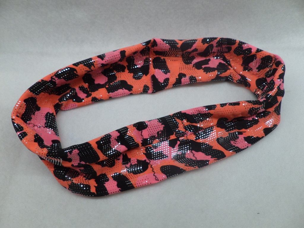 Mystique Pink Orange Animal Print Double Insulin Pump Band Belt Mystique Pink Orange Animal Print Double Insulin Pump Band Belt