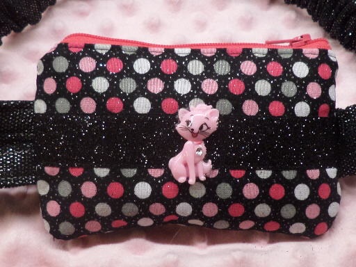 Dazzling Dots Insulin Pump Pouch Case Diva Kitty| Fun Pump Pouch Dazzling Dots Insulin Pump Pouch Case Diva Kitty| Fun Pump Pouch