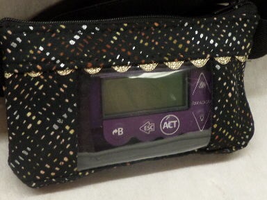 Precious Metals Metallic Insulin Pump Pouch Precious Metals Metallic Insulin Pump Pouch