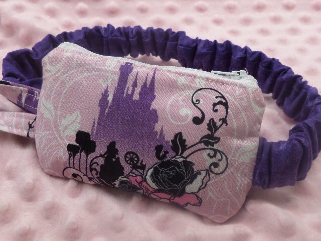Princess & Castle Insulin Pump Case For Girls |Monogram pouch Princess & Castle Insulin Pump Case For Girls |Monogram pouch