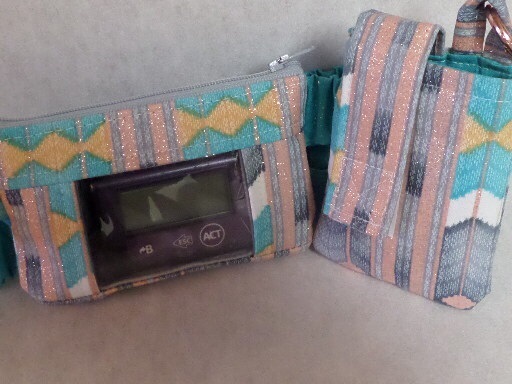 Rose Gold Turquoise Grey Insulin Pump Pouch Rose Gold Turquoise Grey Insulin Pump Pouch