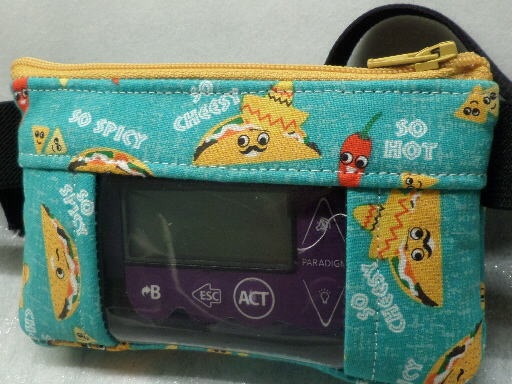 Tacos Insulin Pump Pouch Tacos Insulin Pump Pouch