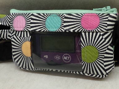 Colorful Skies Insulin Pump Pouch For Girls Colorful Skies Insulin Pump Pouch For Girls